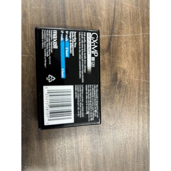 Maxell 8mm Gx-mp High Quality 120 Camcorder Video Cassette Tapes - 281010 - Picture 3 of 3
